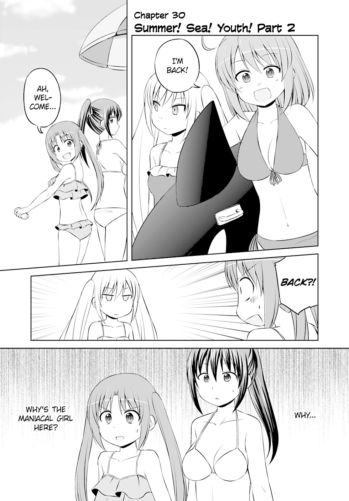 Magical Trans! Chapter 30 page 1 - Chapter 30: Summer! Sea! Youth! Part 2