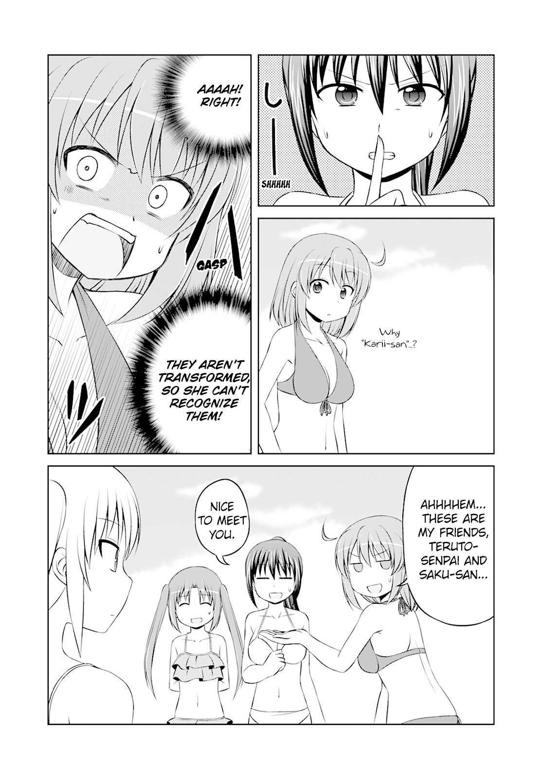 Magical Trans! Chapter 30 page 4 - Chapter 30: Summer! Sea! Youth! Part 2