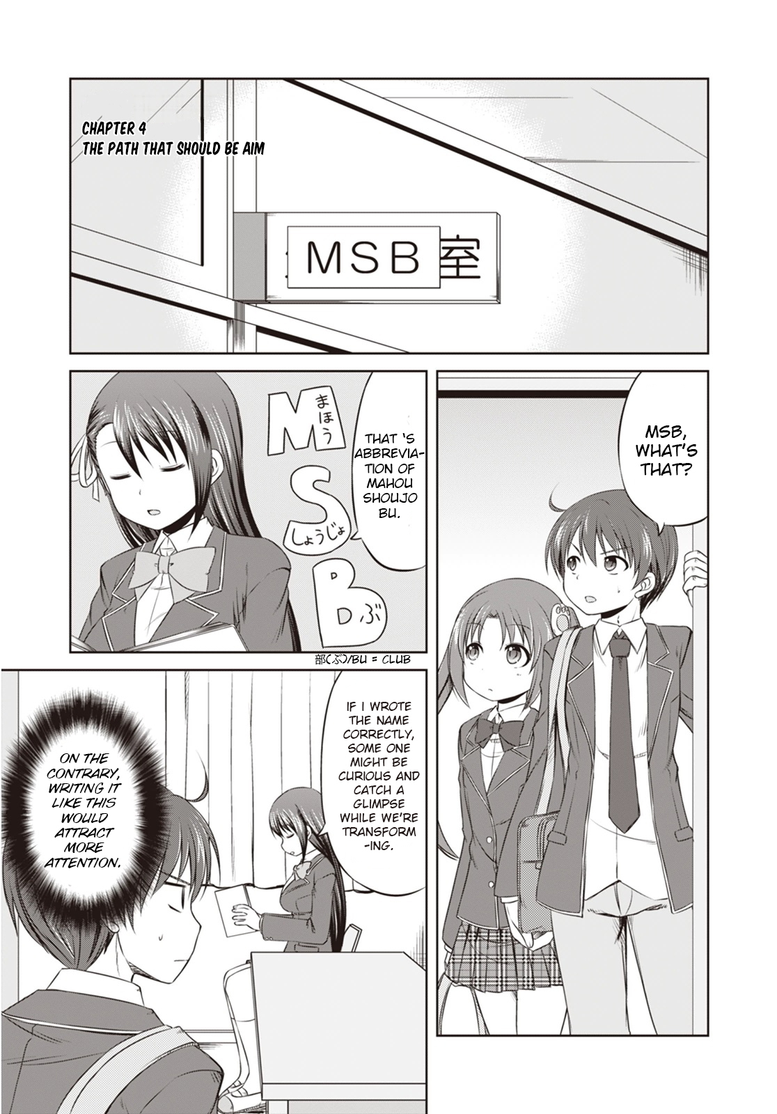 Magical Trans! Chapter 4 page 2 - Chapter 4