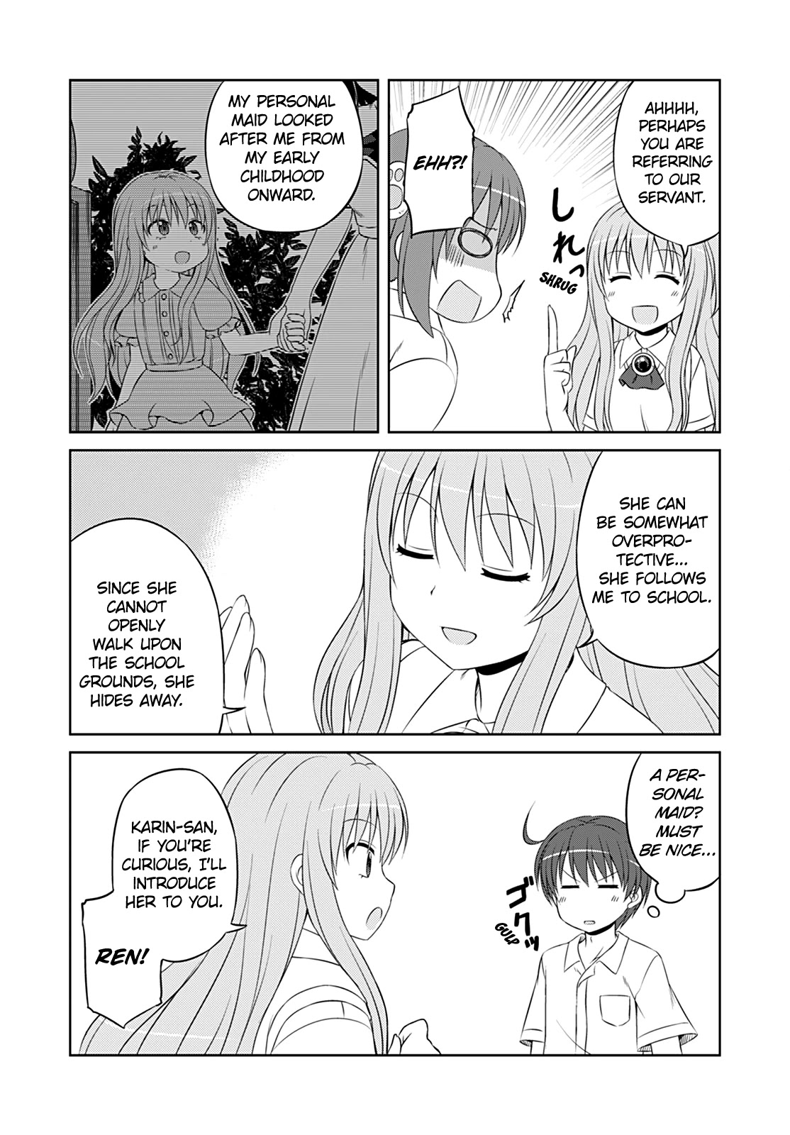 Magical Trans! Chapter 41 page 9 - Chapter 41: Karin's Being Targeted?!