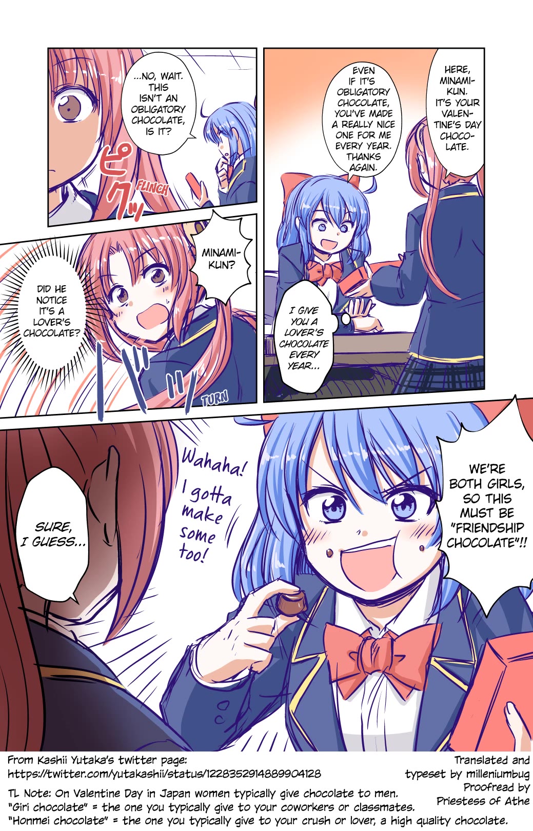 Magical Trans! Chapter 65.53 page 1 - Chapter 65.53: Twitter Valentine Special 2