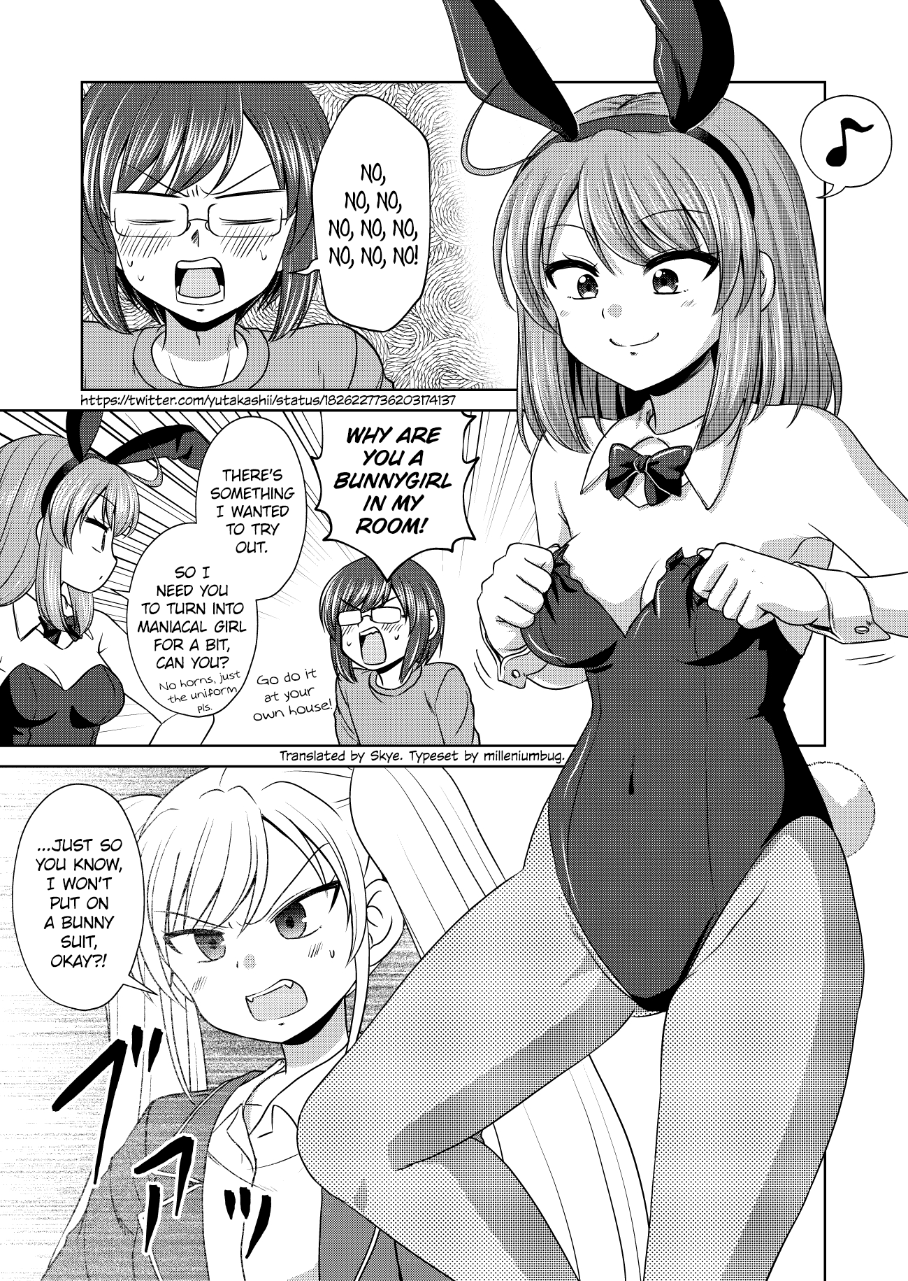 Magical Trans! Chapter 65.54 page 1 - Chapter 65.54: Bunny Day Commission