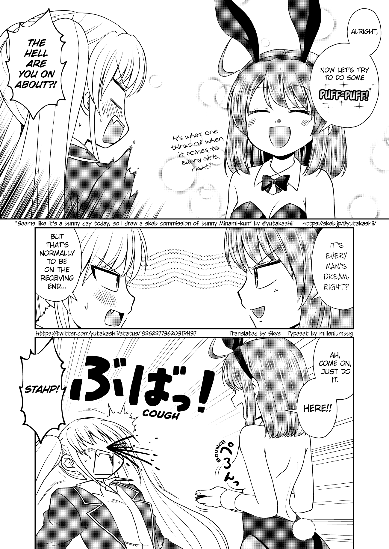 Magical Trans! Chapter 65.54 page 2 - Chapter 65.54: Bunny Day Commission