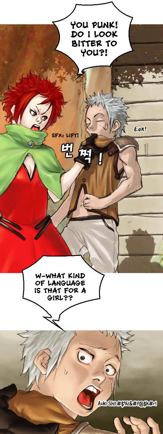 Magician (KIM Sarae) Chapter 1.1 page 19 - Vol.1.01 Chapter 1 : Magician Edermask (01)