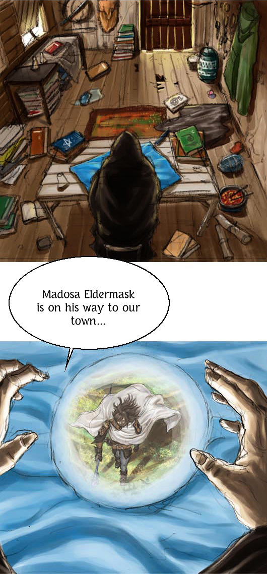 Magician (KIM Sarae) Chapter 1.1 page 4 - Vol.1.01 Chapter 1 : Magician Edermask (01)
