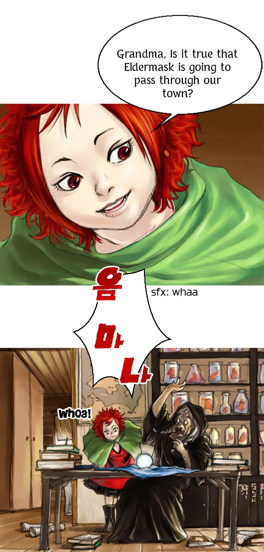 Magician (KIM Sarae) Chapter 1.1 page 6 - Vol.1.01 Chapter 1 : Magician Edermask (01)