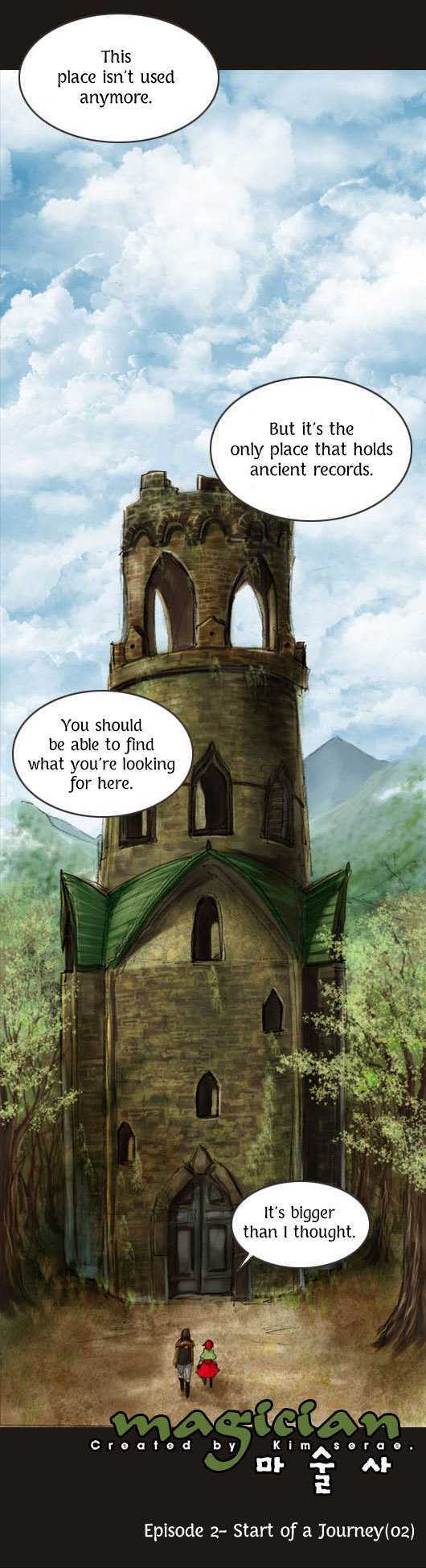 Magician (KIM Sarae) Chapter 1.11 page 4 - Vol.1 Chapter 11 : Start of a Journey (02)
