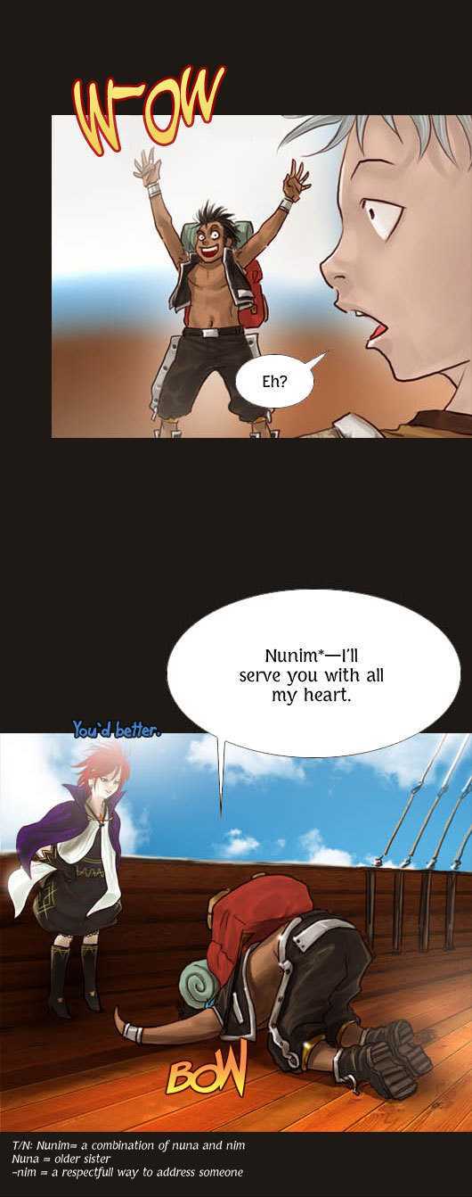 Magician (KIM Sarae) Chapter 1.38 page 6 - Vol.1 Chapter 38 : To the Mainland...