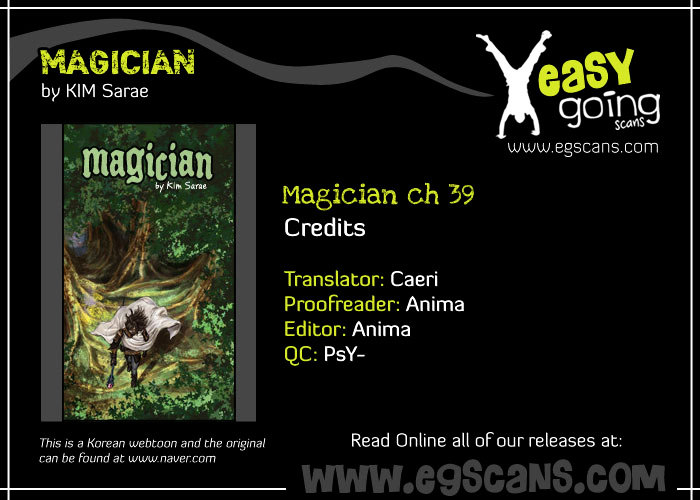 Magician (KIM Sarae) Chapter 1.39 page 1 - Vol.1.09 Chapter 39 : The Clash (01)