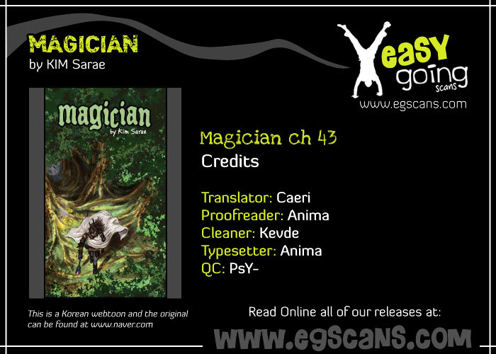 Magician (KIM Sarae) Chapter 1.43 page 1 - Vol.1.09 Chapter 43 : The Clash (05)