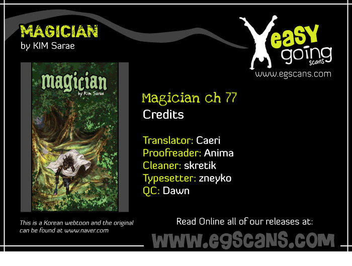 Magician (KIM Sarae) Chapter 1.77 page 1 - Vol.1 Chapter 77 : Battle in the Darkness (04)