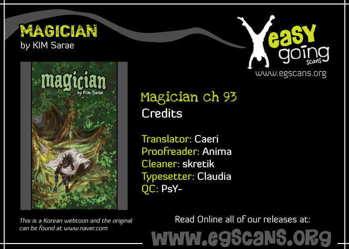 Magician (KIM Sarae) Chapter 1.93 page 1 - Vol.1 Chapter 93 : His Purpose (01)