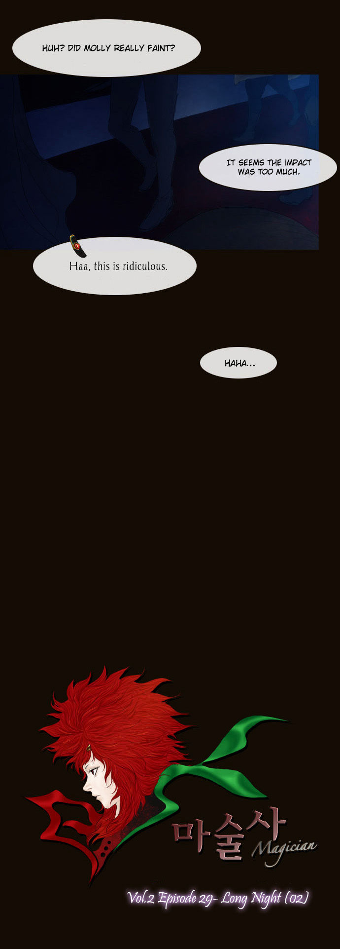 Magician (KIM Sarae) Chapter 2.123 page 17 - Vol.2 Chapter 123 : Long Night (02)
