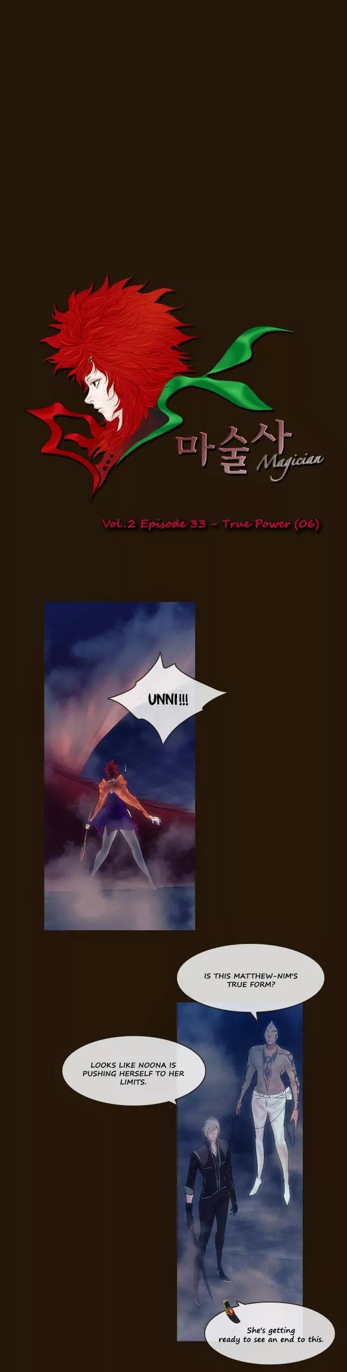 Magician (KIM Sarae) Chapter 2.153 page 1 - Vol.2 Chapter 153: True Power (6)