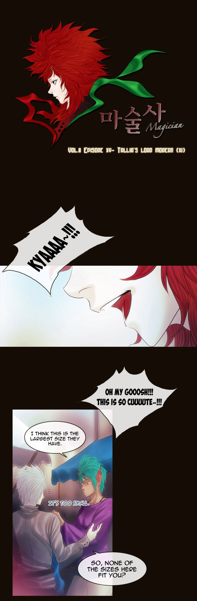 Magician (KIM Sarae) Chapter 2.17 page 2 - Vol.2 Chapter 17 : Tallia's Lord Modern (01)