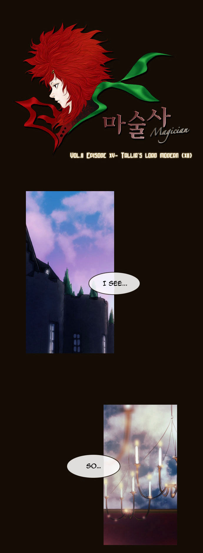 Magician (KIM Sarae) Chapter 2.18 page 14 - Vol.2 Chapter 18 : Tallia's Lord Modern (02)
