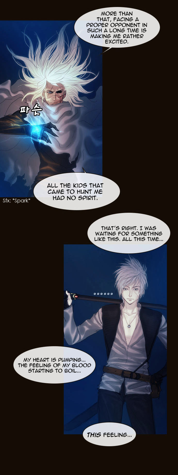 Magician (KIM Sarae) Chapter 2.3 page 34 - Vol.2 Chapter 3 : His Remnants (03)