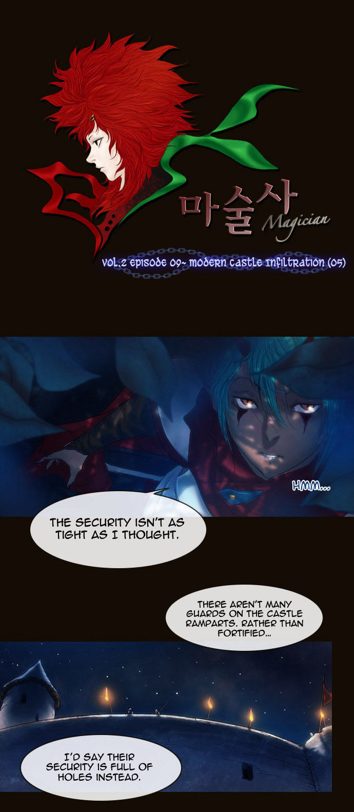 Magician (KIM Sarae) Chapter 2.35 page 3 - Vol.2 Chapter 35 : Modern Castle Infiltration (05)