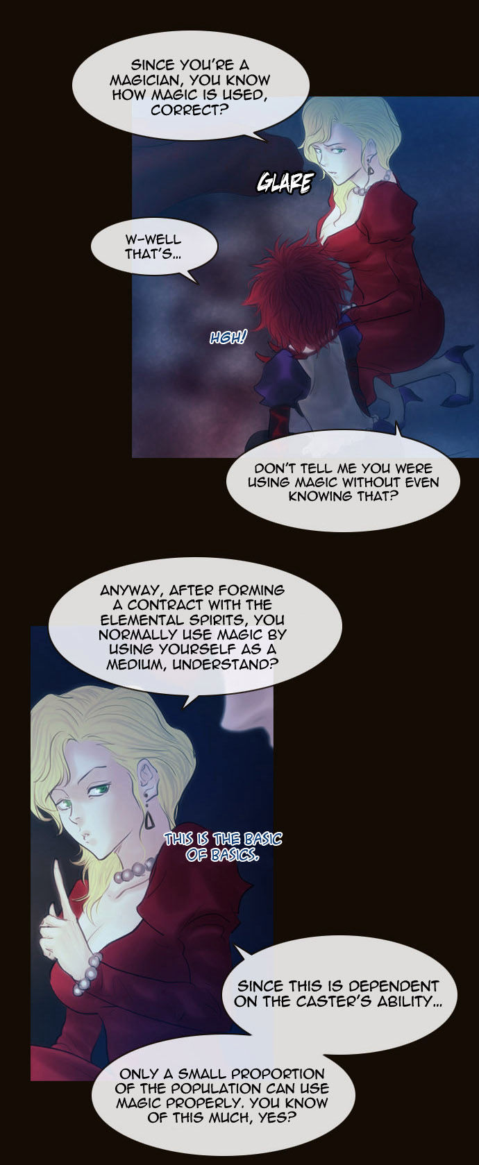 Magician (KIM Sarae) Chapter 2.38 page 12 - Vol.2 Chapter 38 : Two Faced Lord (03)