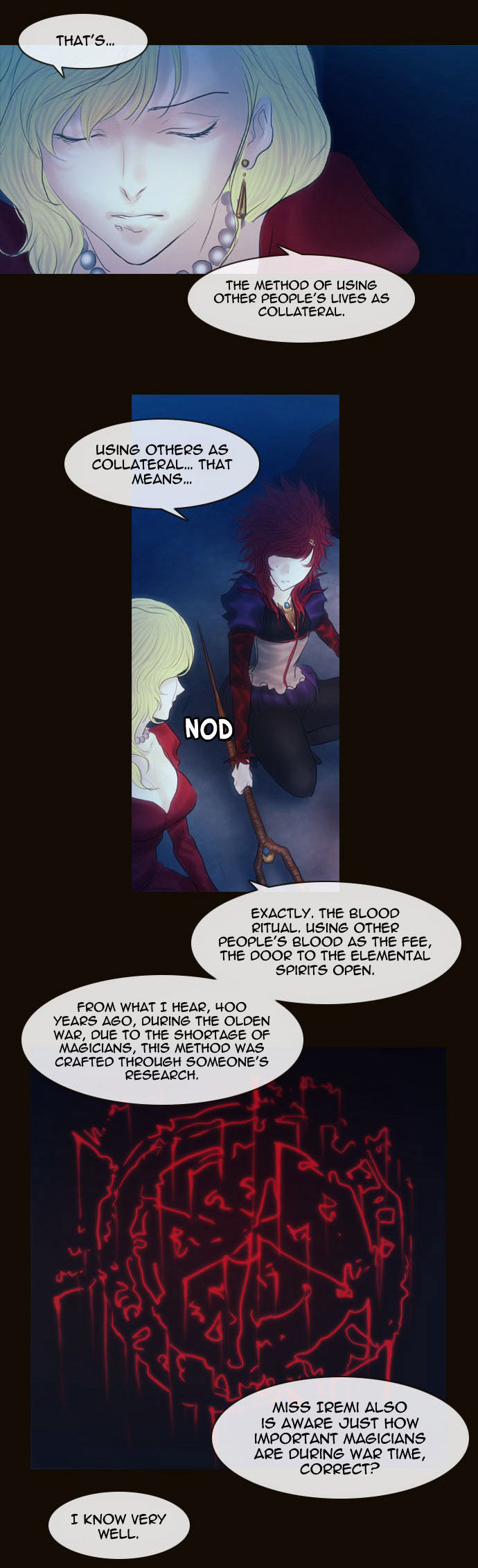 Magician (KIM Sarae) Chapter 2.38 page 15 - Vol.2 Chapter 38 : Two Faced Lord (03)