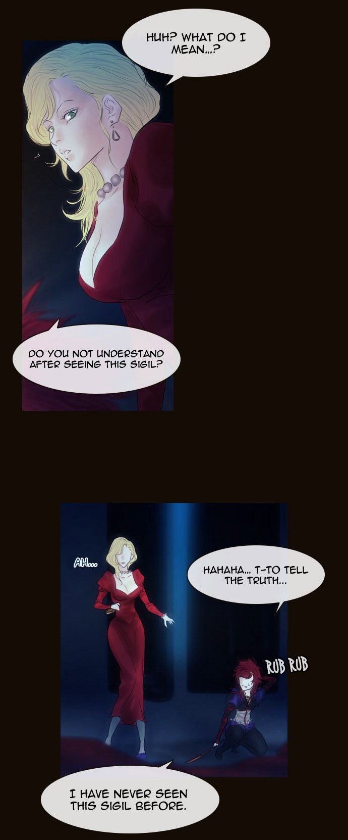 Magician (KIM Sarae) Chapter 2.38 page 9 - Vol.2 Chapter 38 : Two Faced Lord (03)