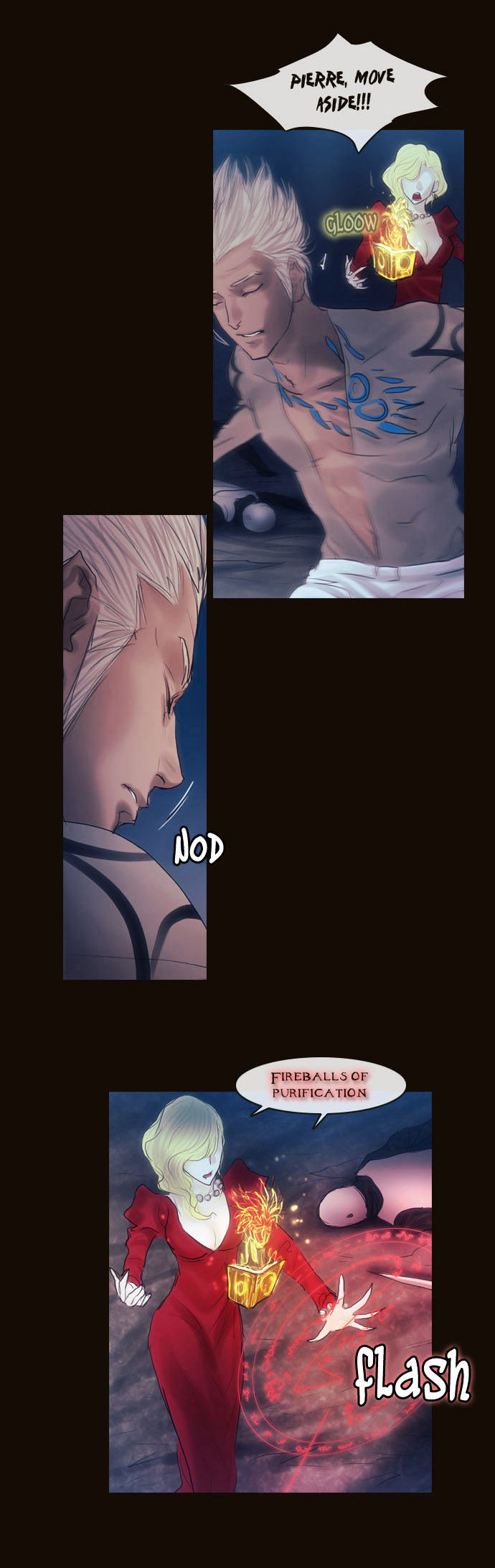 Magician (KIM Sarae) Chapter 2.50 page 34 - Vol.2 Chapter 50 : Reinforced Soldiers (02)