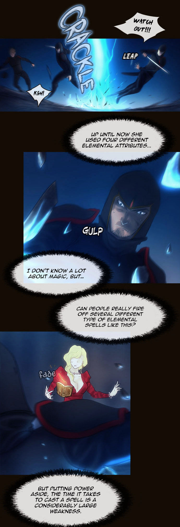 Magician (KIM Sarae) Chapter 2.50 page 40 - Vol.2 Chapter 50 : Reinforced Soldiers (02)