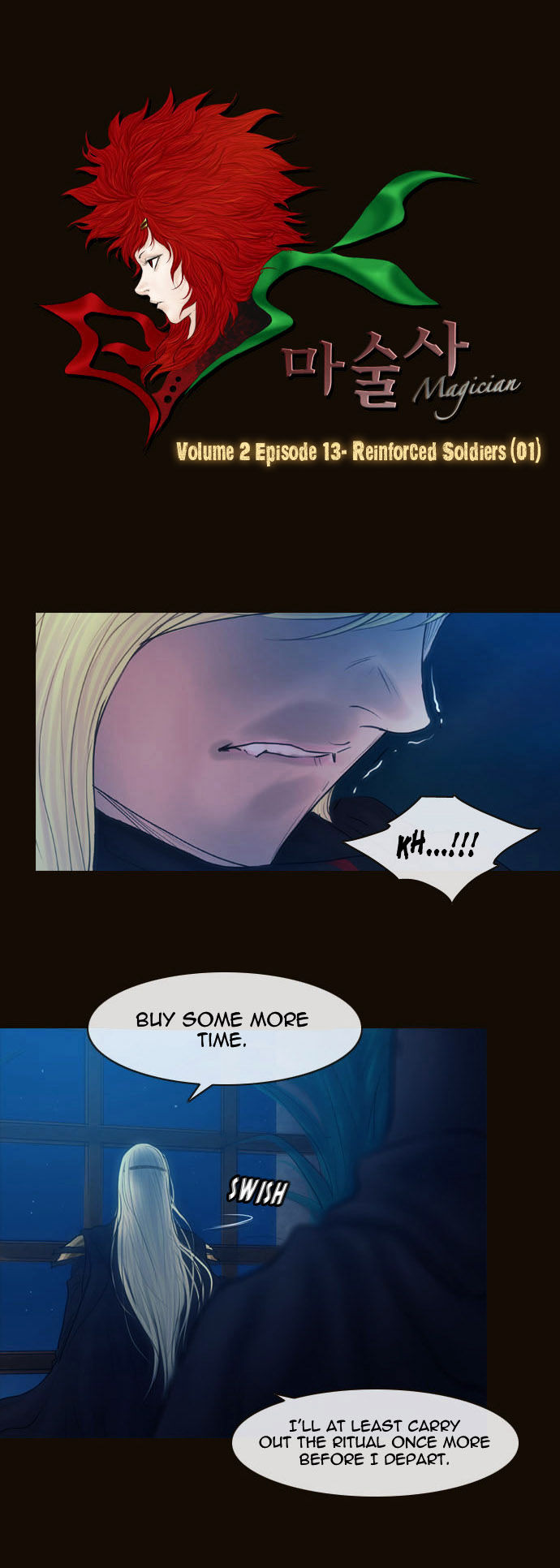 Magician (KIM Sarae) Chapter 2.50 page 6 - Vol.2 Chapter 50 : Reinforced Soldiers (02)