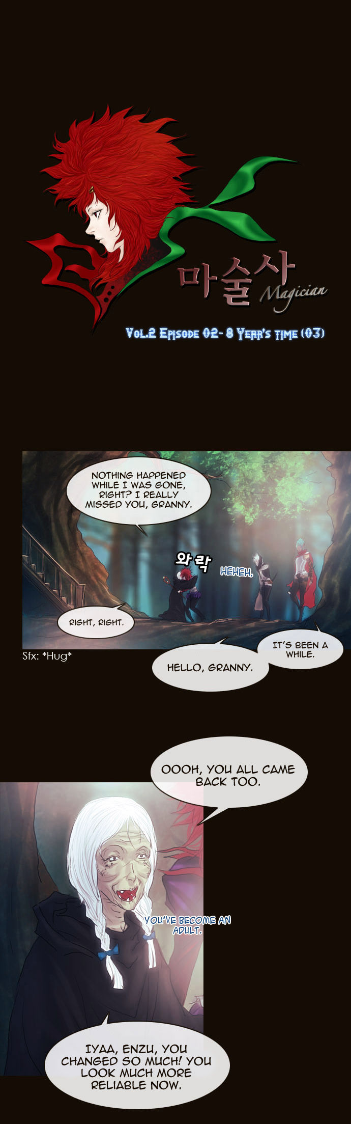 Magician (KIM Sarae) Chapter 2.7 page 3 - Vol.2 Chapter 7 : 8 Year's Time (03)