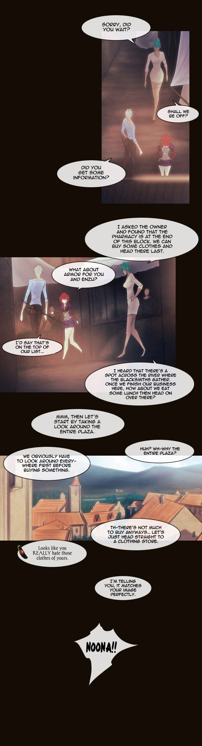Magician (KIM Sarae) Chapter 2.80 page 4 - Vol.2 Chapter 80 : Night in Sebrino (02)