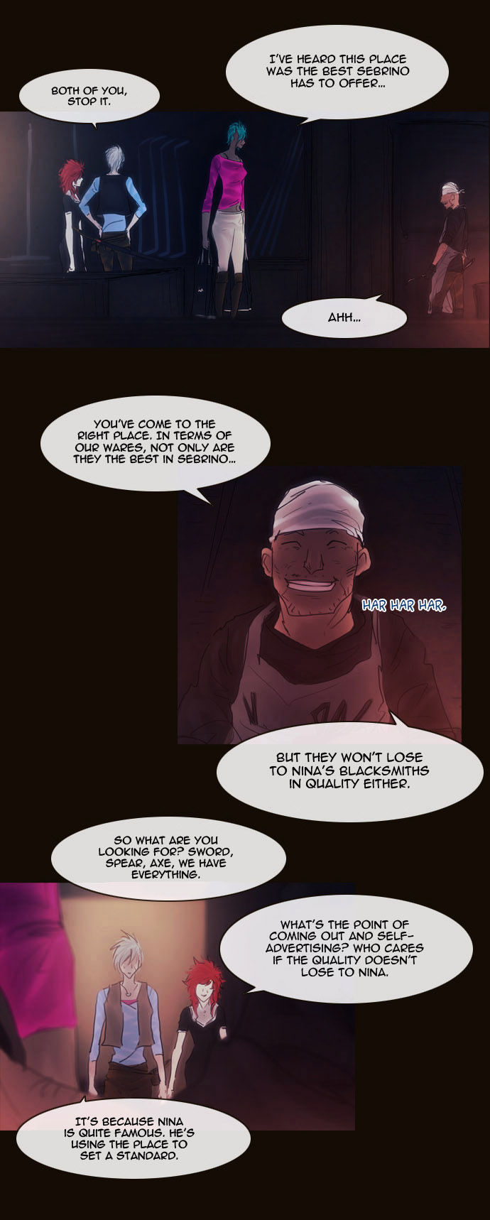 Magician (KIM Sarae) Chapter 2.81 page 9 - Vol.2 Chapter 81 : Night in Sebrino (03)