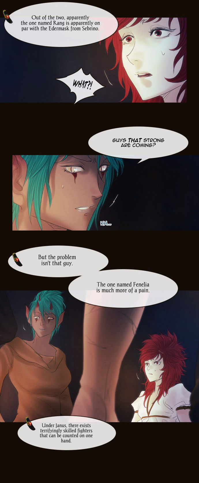 Magician (KIM Sarae) Chapter 2.84 page 34 - Vol.2 Chapter 84 : Night in Sebrino (06)