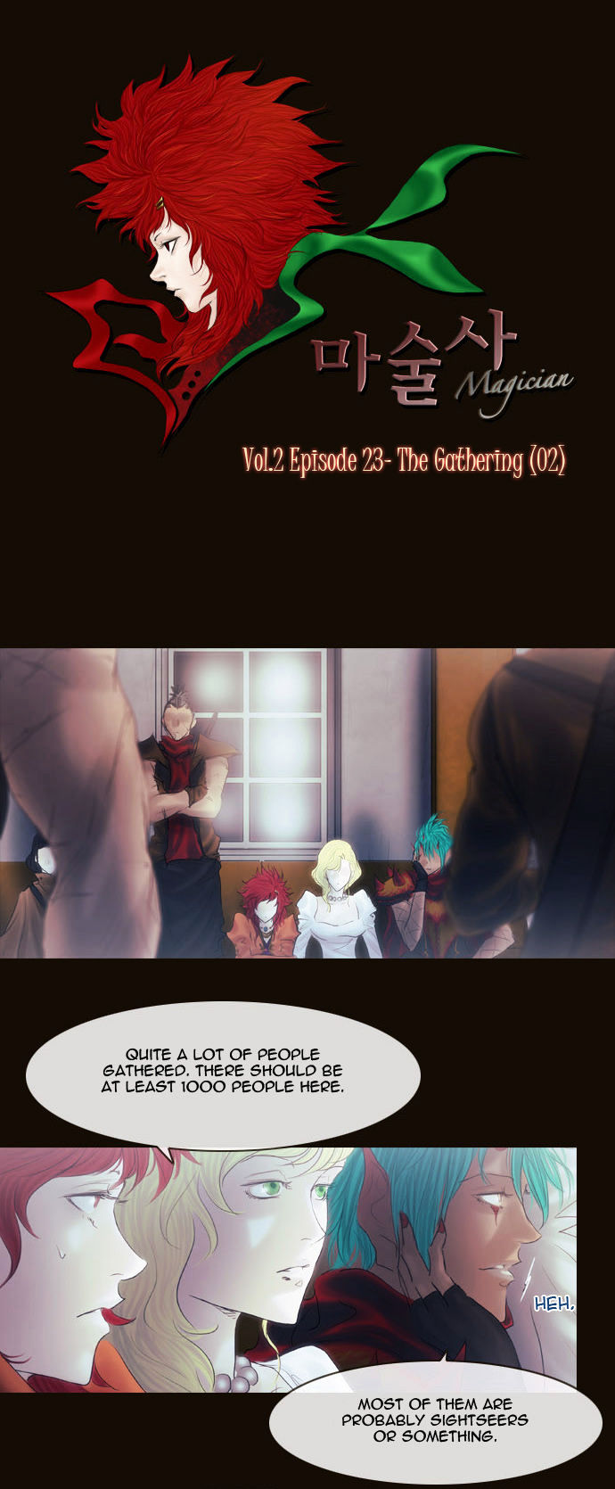 Magician (KIM Sarae) Chapter 2.98 page 3 - Vol.2 Chapter 98 : The Gathering (02)