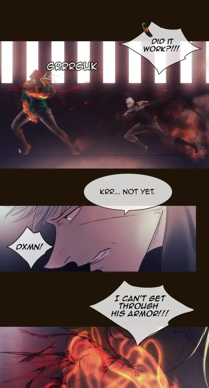 Magician (KIM Sarae) Chapter 3.110 page 14 - Vol.3 Chapter 110: Enz vs. Ethan (2)