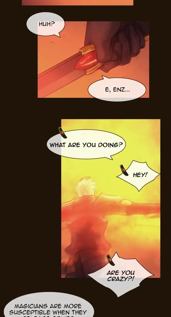 Magician (KIM Sarae) Chapter 3.110 page 34 - Vol.3 Chapter 110: Enz vs. Ethan (2)