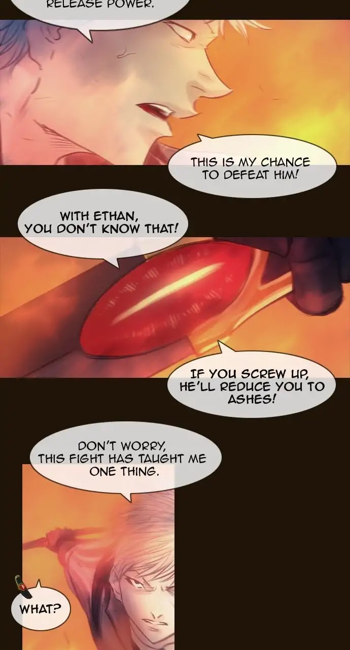 Magician (KIM Sarae) Chapter 3.110 page 35 - Vol.3 Chapter 110: Enz vs. Ethan (2)