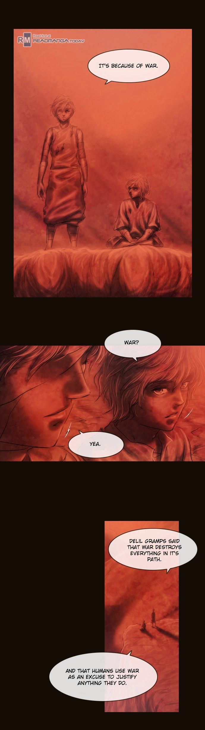Magician (KIM Sarae) Chapter 3.2 page 4 - Vol.3 Chapter 2 : War Orphan (02)