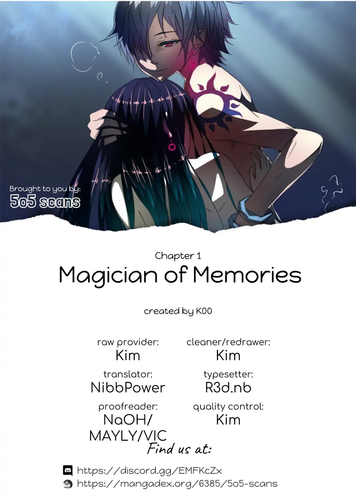 Magician of Memories Chapter 1 page 1 - Chapter 1: Mr. Mustache