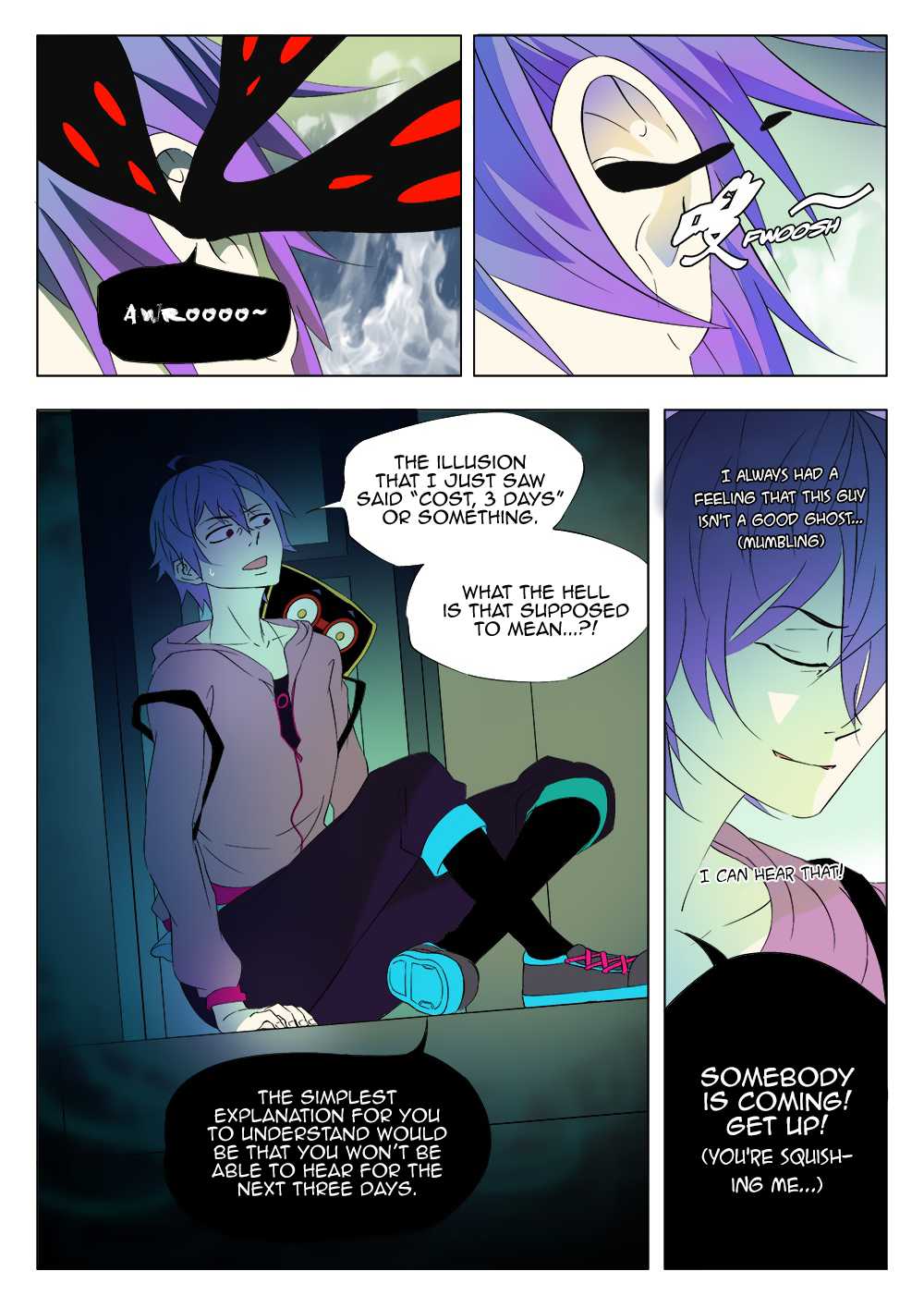 Magician of Memories Chapter 3 page 5 - Chapter 3: Eavesdropping Spell