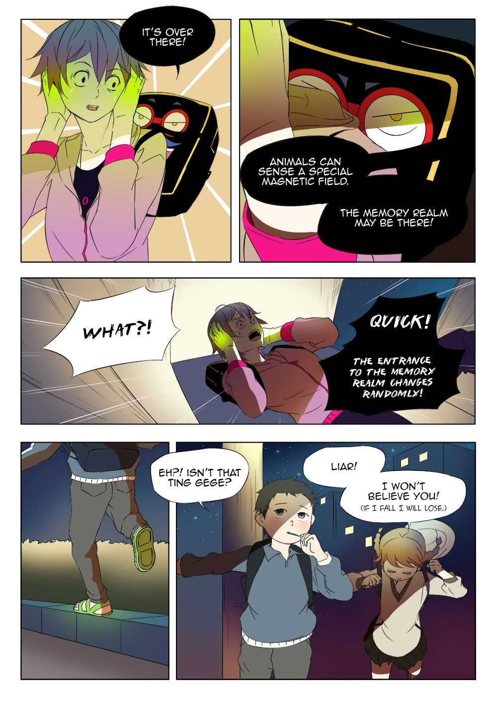 Magician of Memories Chapter 3 page 8 - Chapter 3: Eavesdropping Spell
