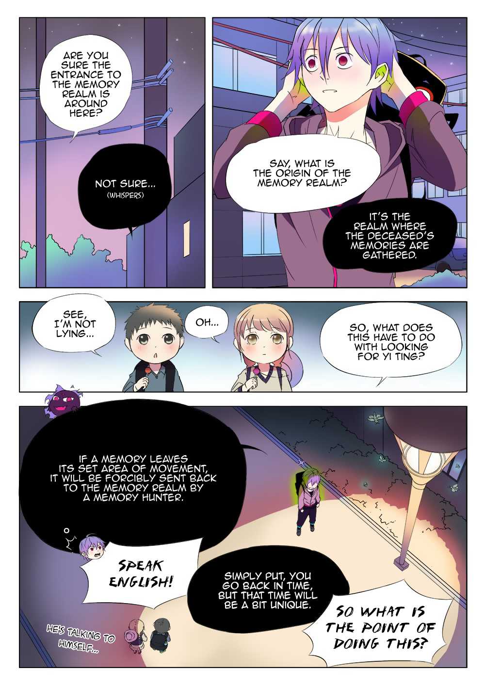 Magician of Memories Chapter 3 page 9 - Chapter 3: Eavesdropping Spell
