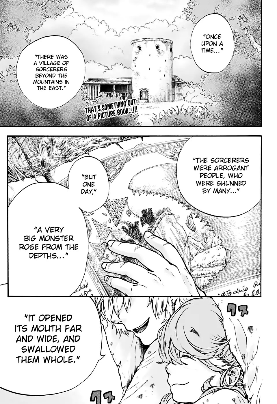 Magician of the Depths Chapter 1 page 4 - Chapter 1: Kunimi and Chisayo