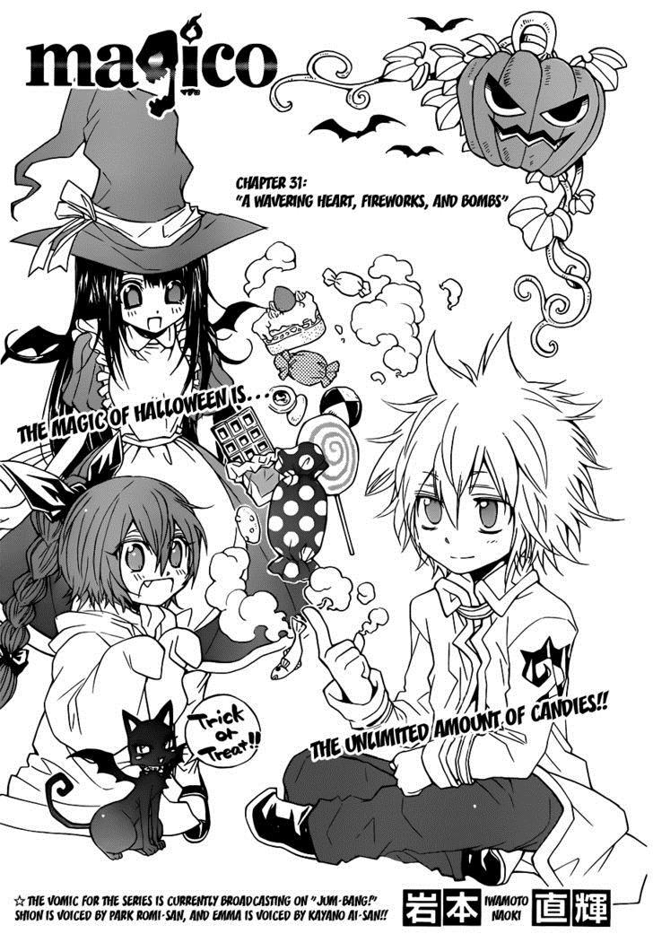Magico (IWAMOTO Naoki) Chapter 31 page 2 - Chapter 31: A Wavering Heart, Fireworks, and Bombs