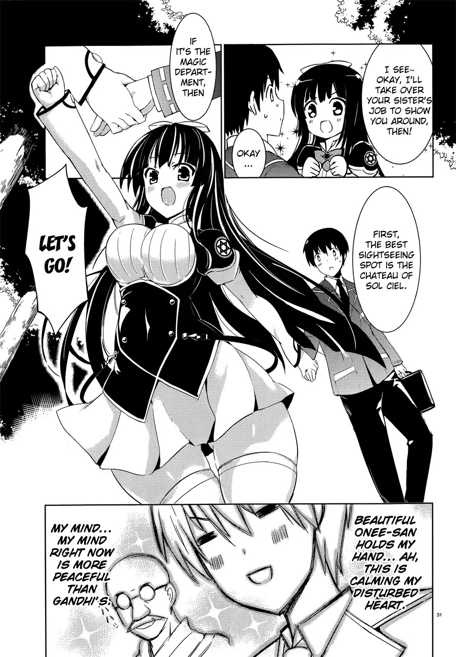 Magika no Kenshi to Shoukan Maou Chapter 1 page 32 - Chapter 1