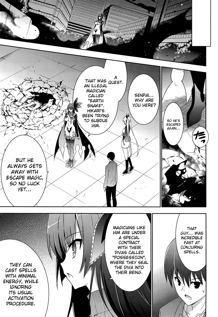 Magika no Kenshi to Shoukan Maou Chapter 10 page 15 - Chapter 10