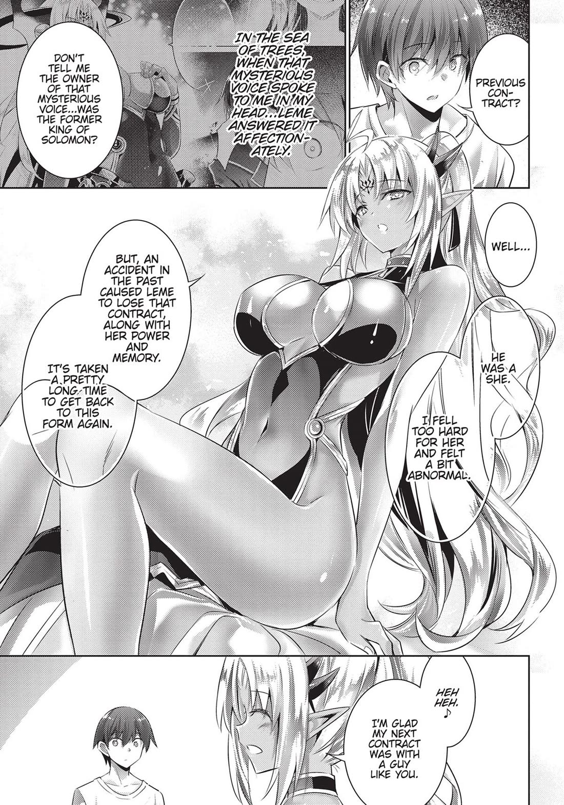 Magika no Kenshi to Shoukan Maou Chapter 100 page 10 - Chapter 100