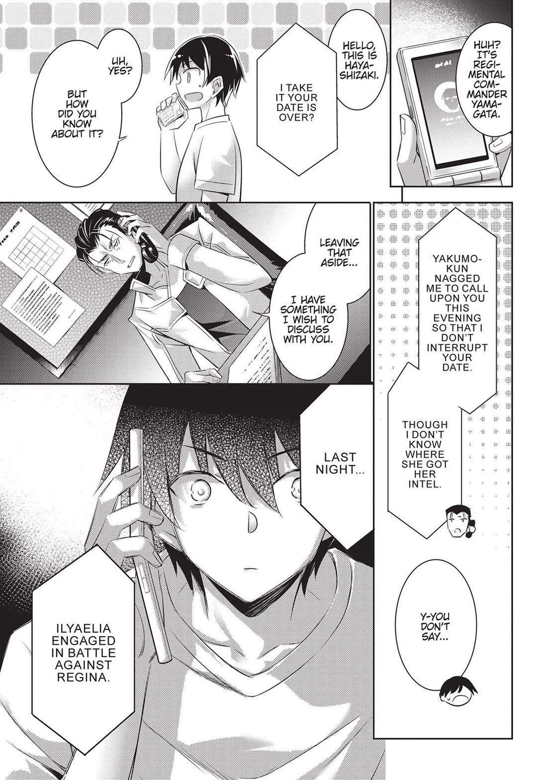 Magika no Kenshi to Shoukan Maou Chapter 100 page 12 - Chapter 100