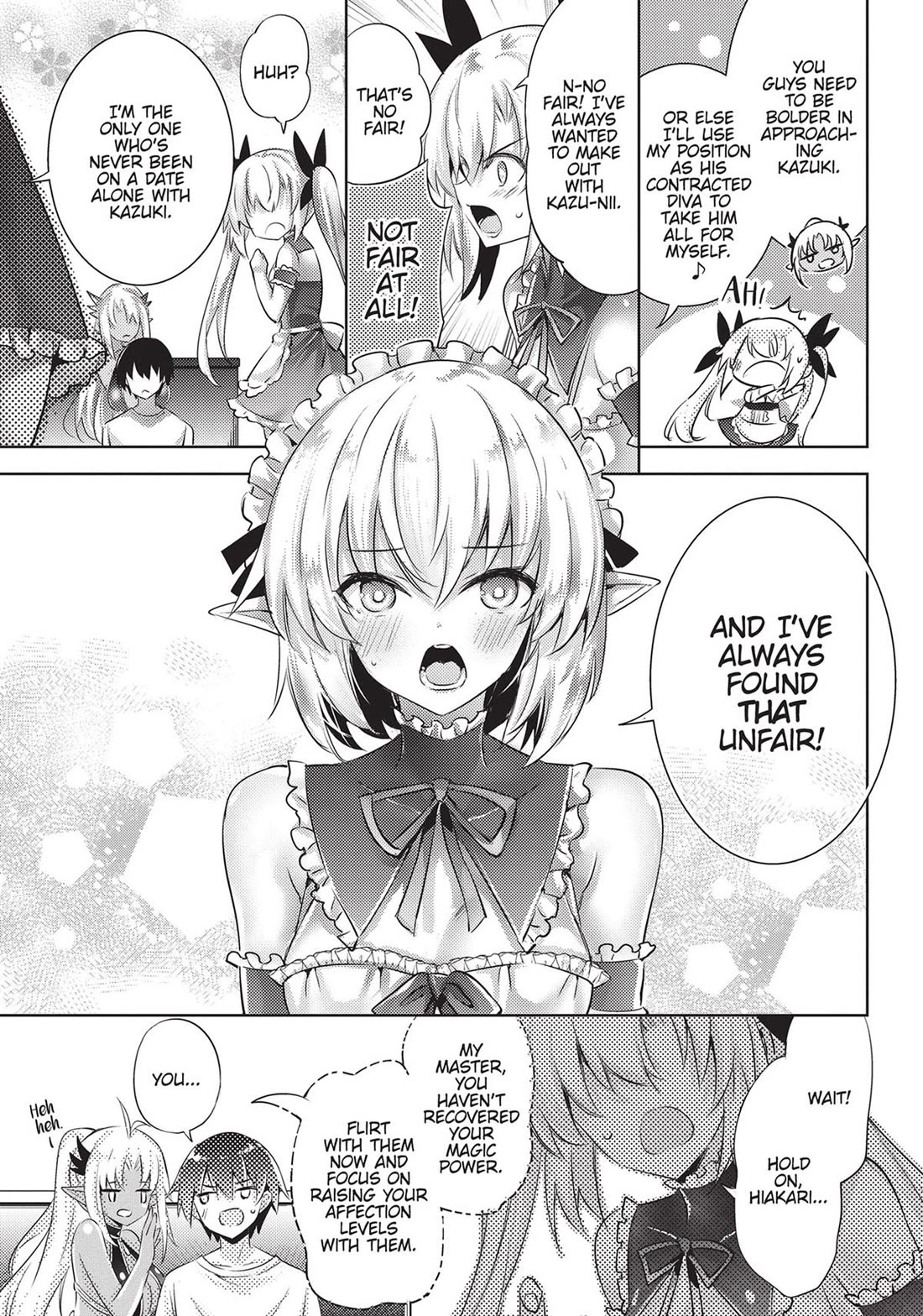 Magika no Kenshi to Shoukan Maou Chapter 100 page 3 - Chapter 100