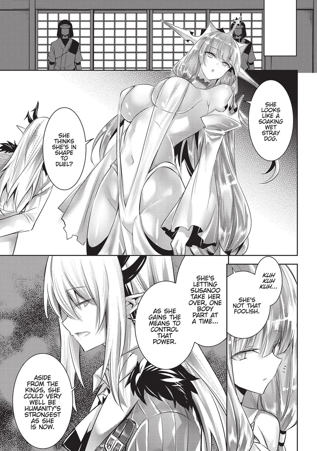 Magika no Kenshi to Shoukan Maou Chapter 101 page 11 - Chapter 101