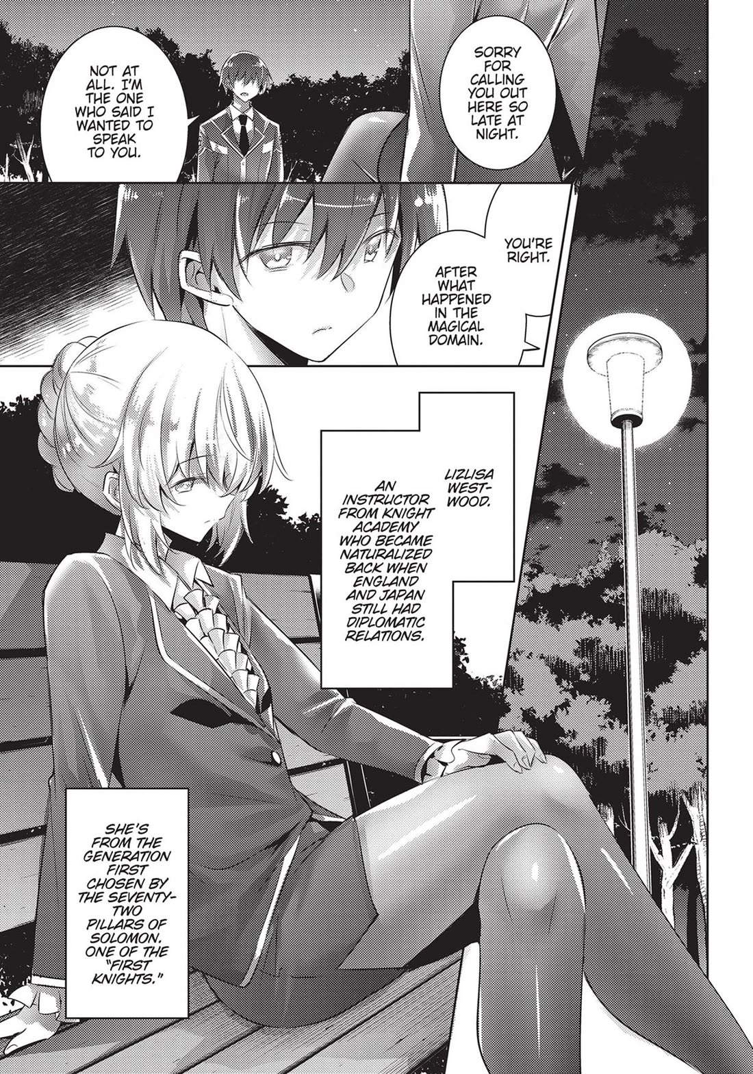 Magika no Kenshi to Shoukan Maou Chapter 101 page 13 - Chapter 101